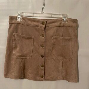 Altar’d State Suede Mini Skirt